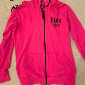 Victoria’s Secret pink hoodie- size large
